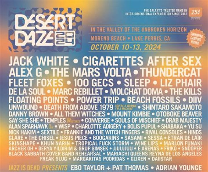 Desert Daze Returns This Summer As An In-Person Festival