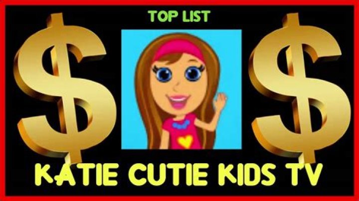 Katie Cutie Kids TV net worth, income and estimated earnings of Youtuber channel