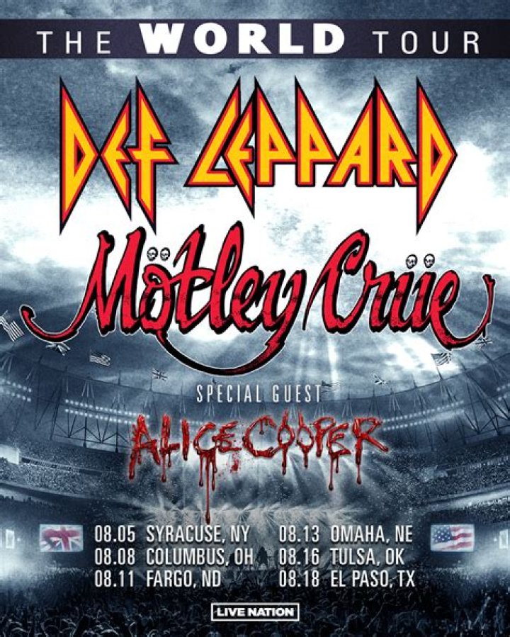 Motley Crue Adds 28 U.S. Concerts
