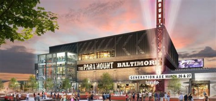 New Music and Entertainment Venue The Paramount Baltimore Under Construction