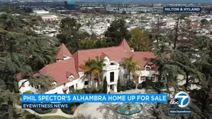 Phil Spector’s Mansion Where He Killed Lana Clarkson Is For Sale