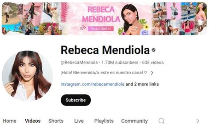 Rebeca Mendiola video statistics
