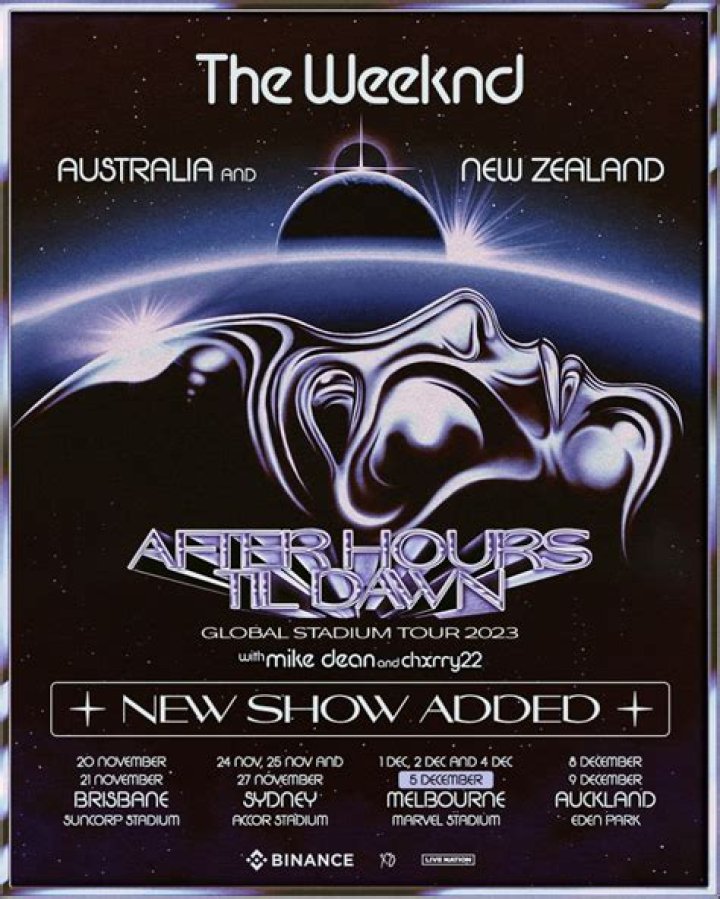 The Weeknd Announces Australia And New Zealand Shows