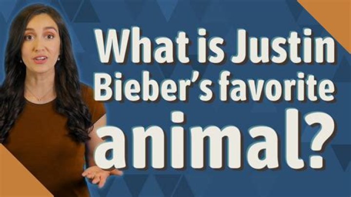 What Is Justin Bieber’s Favorite Animal?